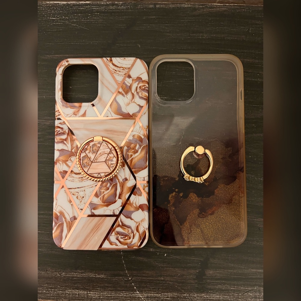 iPhone 12 Pro Max ring cases two for one